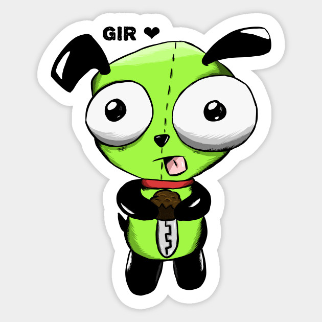 Gir Sticker by KariJGraphics